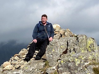 Chris completes Yewbarrow Challenge
