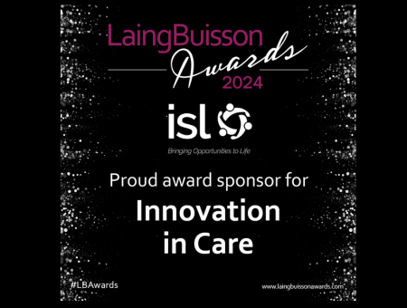 ISL sponsor of the “Innovation in Care Category” at the LaingBuisson Awards 2024
