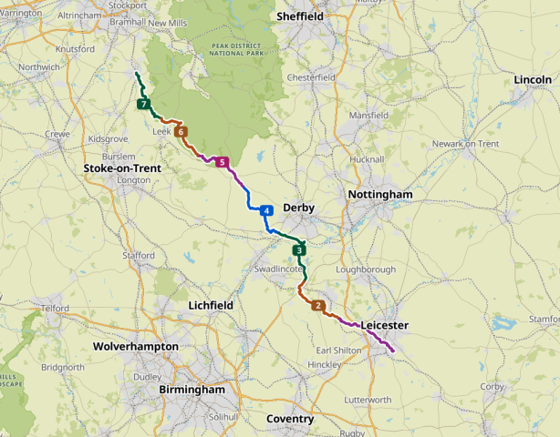 CEO Charity Walk To Work (South Leicestershire To Macclesfield)