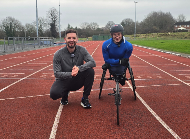 Racing for Understanding: Coach Sean vs Paralympian Andy Small